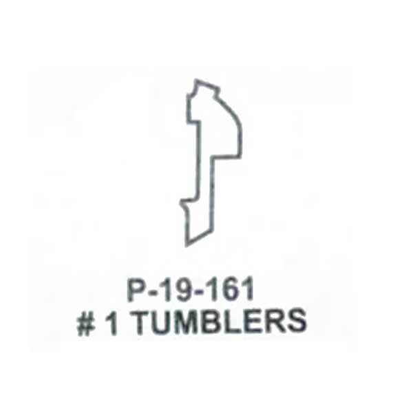 Asp ASP:Honda high security tumbler #1, PK 25 ASP-P-19-161 - main